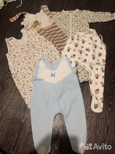 Пакет вещей на девочку 56-74