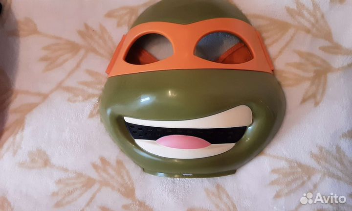 Защитная каска и маска детские