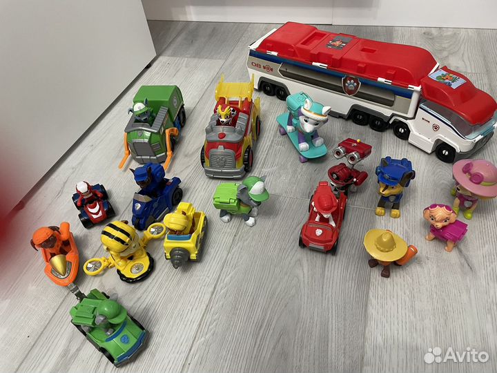 Игрушки щенячий патруль