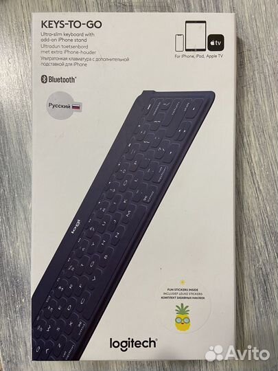 Клавиатура Logitech Keys-To-Go синяя (920-010123)