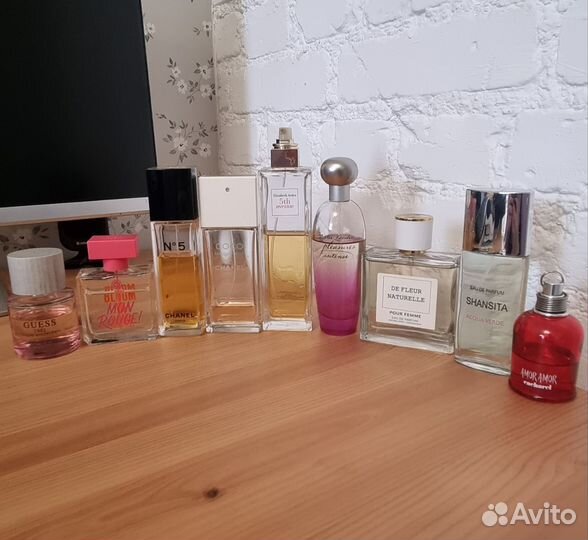 Разный женский, люксовый парфюм