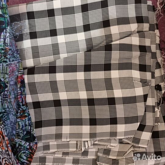 Отрез ткани шелк, саржа СССР