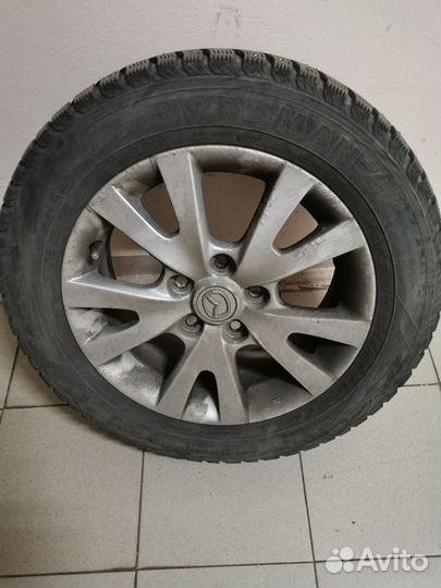 Колеса зимние шипованные 205/60r16 mazda