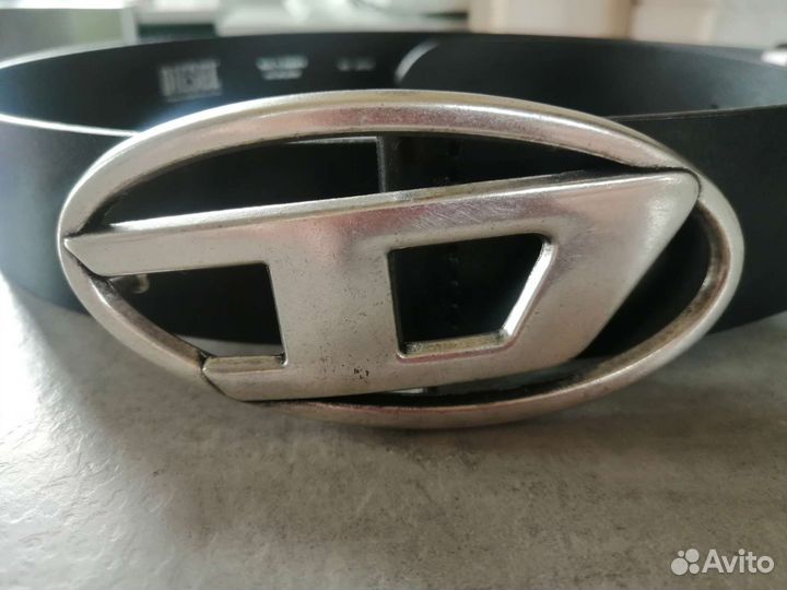 Мужской кожаный ремень diesel