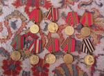 Медали и 1 Ордин СССР