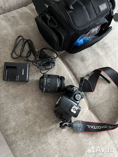 Зеркальный фотоаппарат canon 1100d