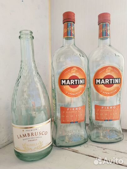 Бутылки от Мартини,Вина,Виски