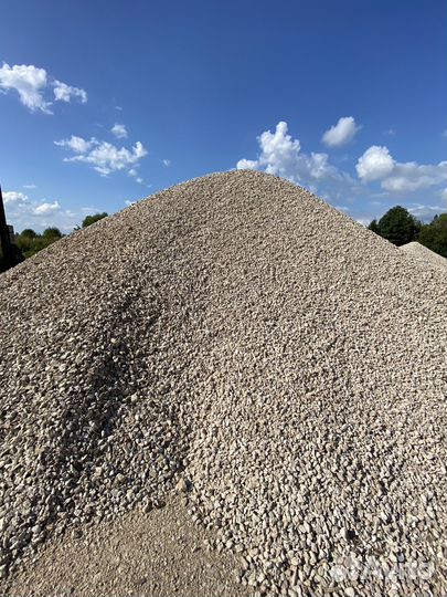 Песок, Щебень