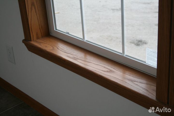 Деревянный подоконник из лиственницы
