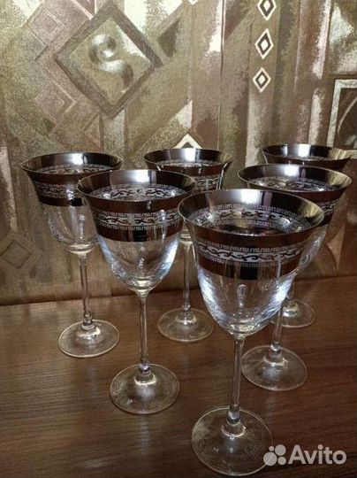 Роскошные фужеры для шампанского новые rona