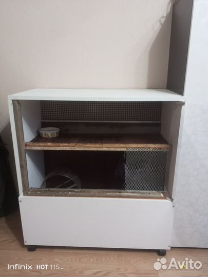 Клетка витрина для грызунов