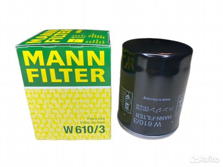 Фильтр масляный W610/3