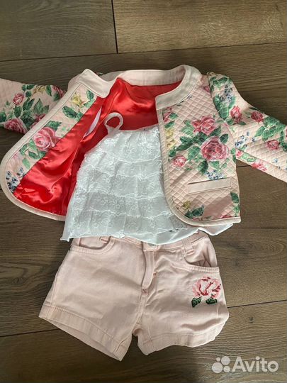 Комплект одежды для девочки на весну-лето