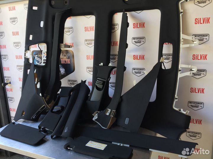 Потолок черный панорама mercedes W212