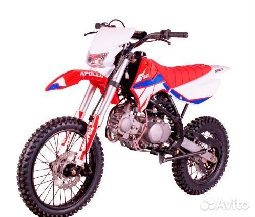 Питбайк аполло RFZ start 125L 17/14