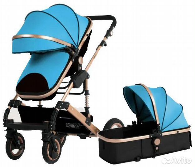 Коляска 2 в 1 wisesonle