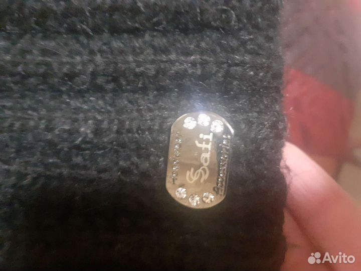 Шапка зимняя шерстяная,двойная