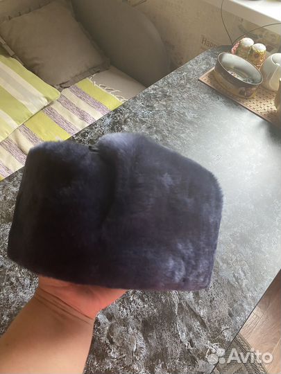 Мужская зимняя шапка из овчины