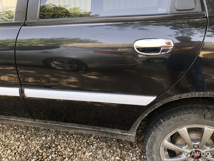 Дверь задняя левая Шевроле Ланос