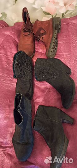 Ботинки женские 39 пакетом