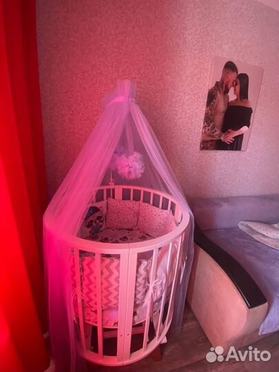 Детская кроватка трансформер 9 в 1