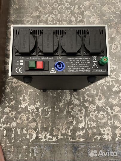 Сетевой фильтр isol-8 substation axis