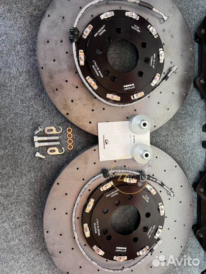 Тюнинг тормоза карбон керамика Mercedes G-class