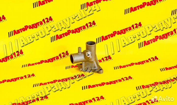 Патрубок охлаждения ваз 21073, 21214 (тройник) инж