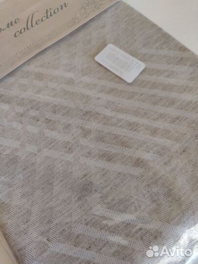 Скатерть полульняная прямоугольная новая