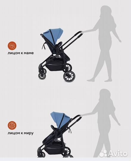Коляска 2 в 1 новая