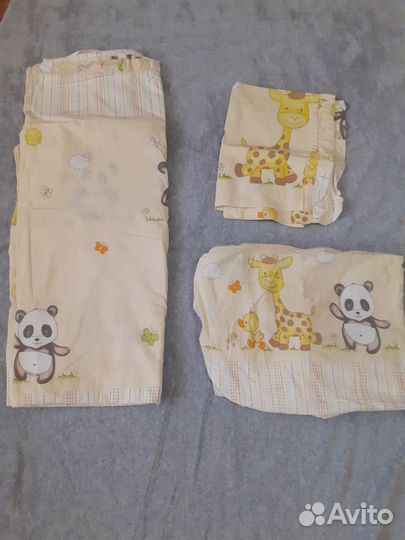 Детское постельное белье, комплекты, много всего