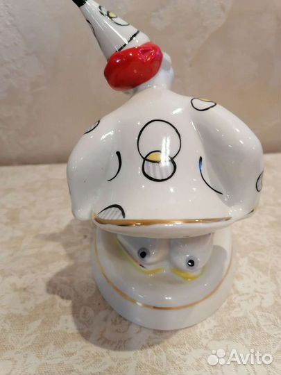 Фигурка Клоун с тачкой