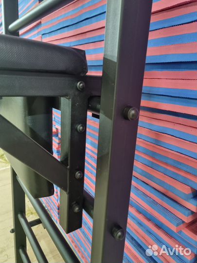 Шведская стенка с турником и брусьями скамёй для п