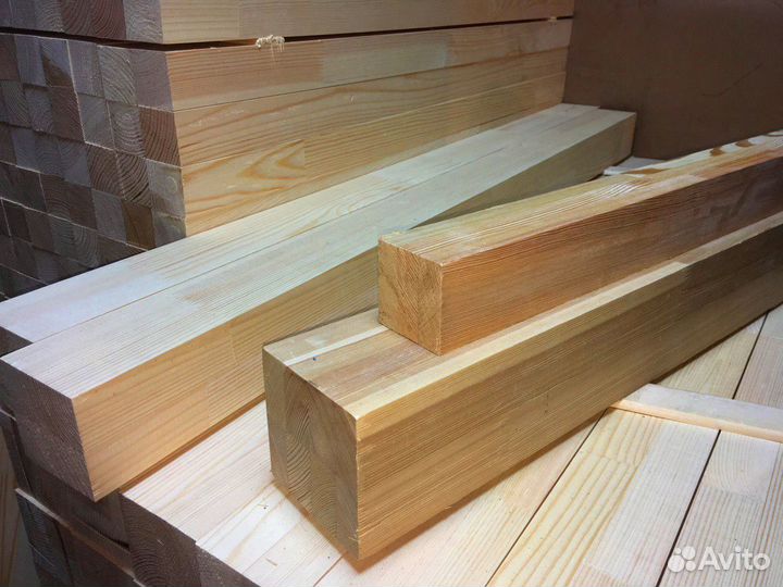 Брус лиственница 150х150х6000мм, от производителя