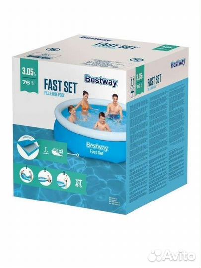 Бассейн Bestway, 305х76 см