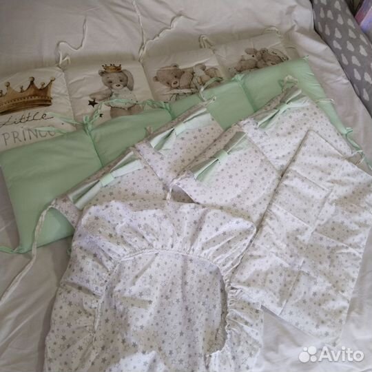 Постельное белье в детскую кроватку