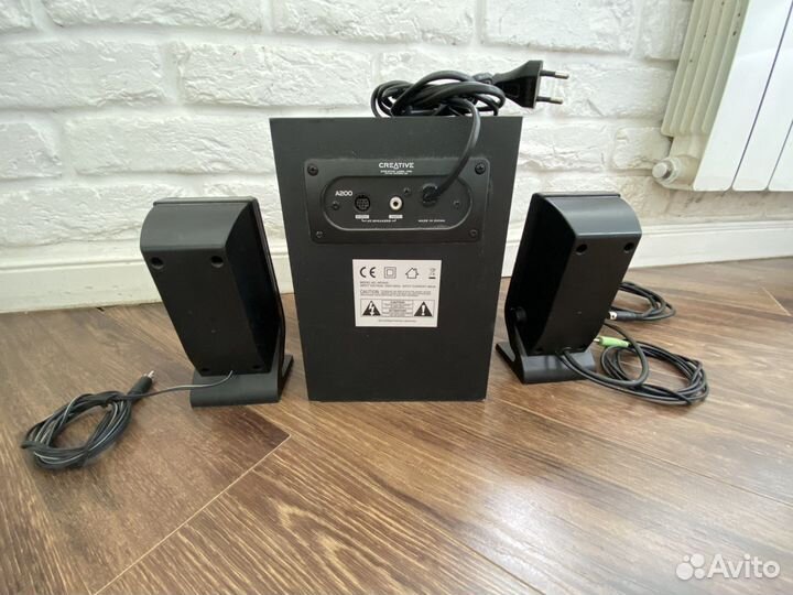 Активные колонки для компьютера сабвуфером