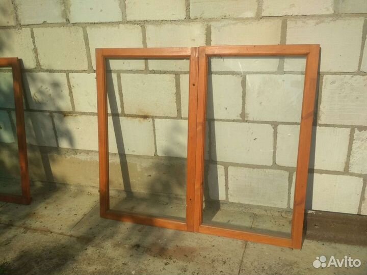 Деревянные окна (11 шт)