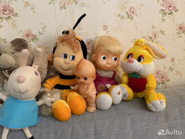 Мягкие игрушки пакетом