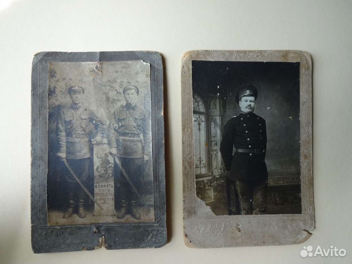 Антикварные фотографии, военная тема