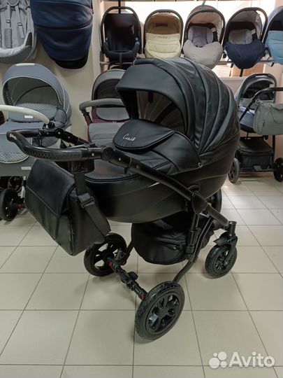 Коляска Indigo Special 2в1 (3в1) кожа, Польша