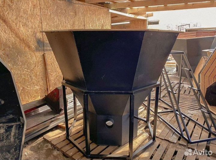 Уличная баня. Банный чан/Купель