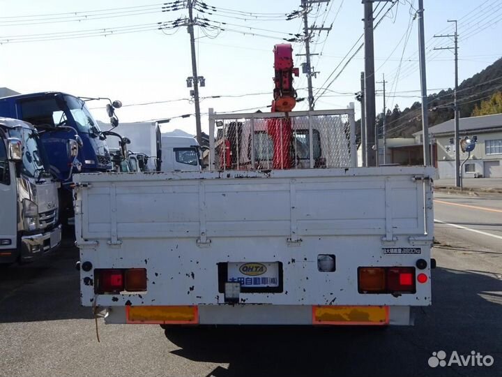 Бортовой грузовик Mitsubishi Fuso Canter с КМУ UNIC, 2006