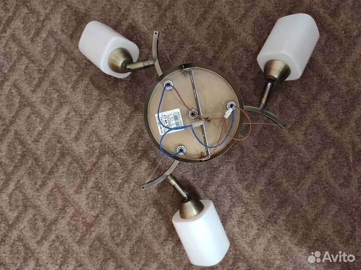 Люстра подвесная потолочная