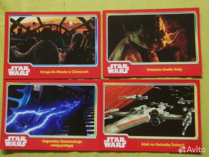 Коллекционные карточки Star Wars