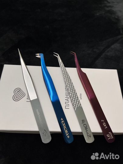 Пинцеты для наращивания ресниц