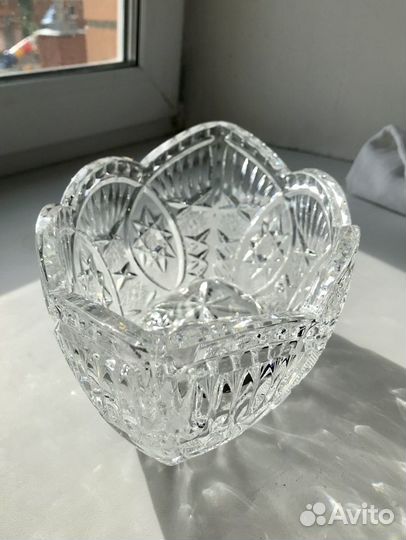 Салатницы из хрусталя