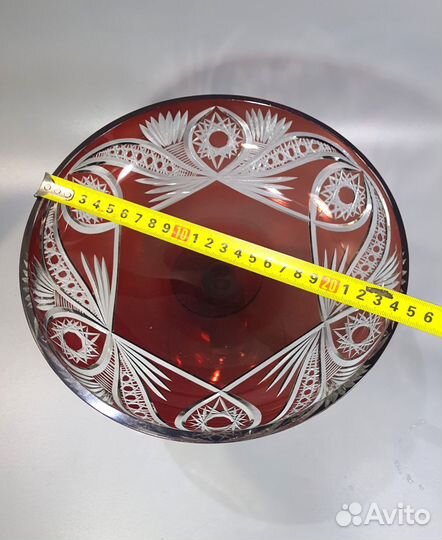 Ваза фруктовница конфетница винтаж СССР