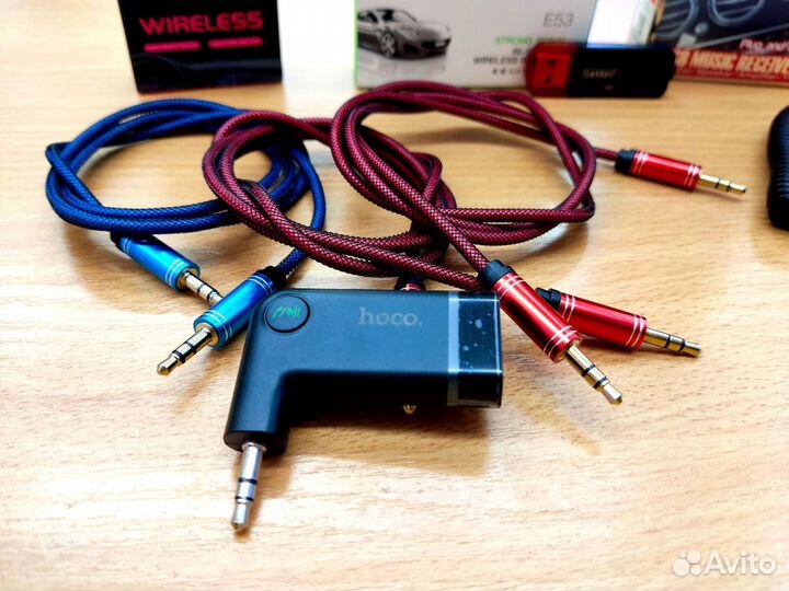 Bluetooth AUX адаптер аудио для музыки