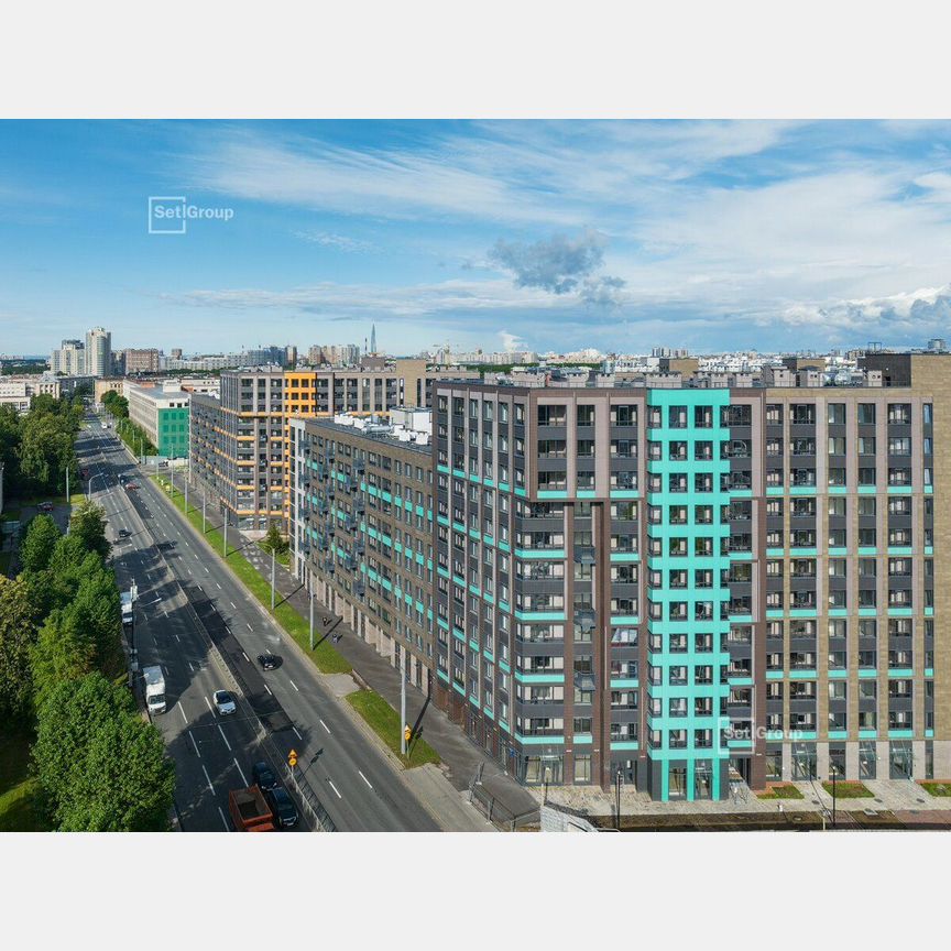 Квартира-студия, 24,6 м², 4/12 эт.